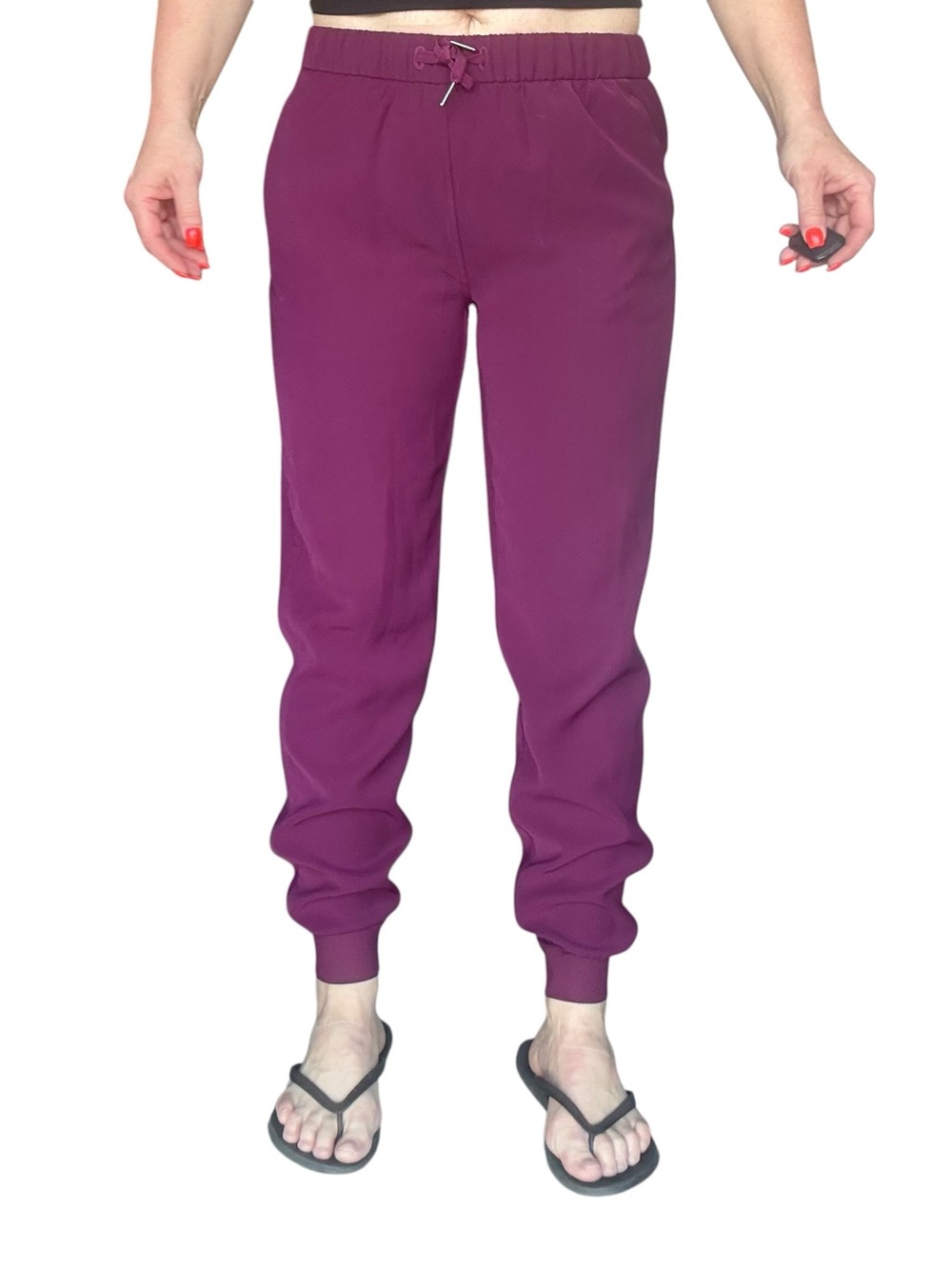 Polyester joggers - Picture 2 of 5